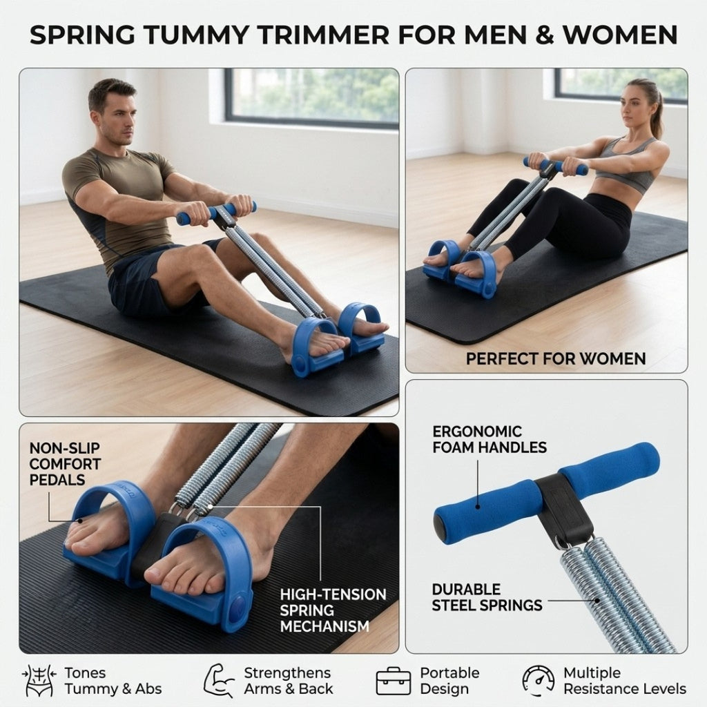 Spring Tummy Trimmer for Men & Women