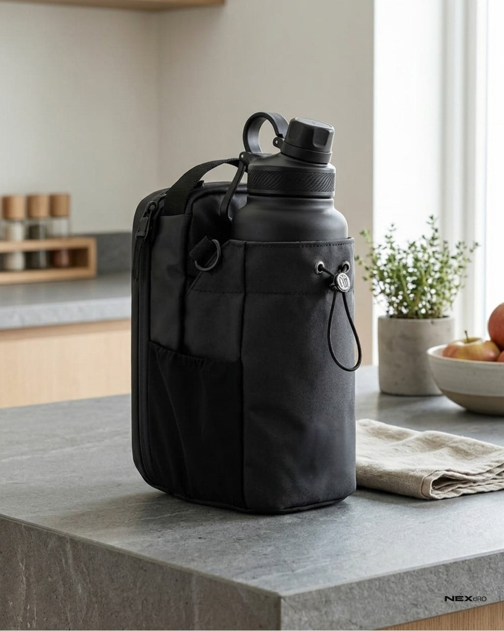 Magnetic Gym Bottle Bag – Heavy-Duty Magnetic Attachment