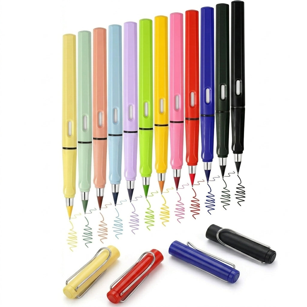 Everlasting Color Pencil Colors Infinity pencil Round Shaped Color Pencils(12pcs)
